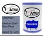 Preview: Chevrolet, Medium Dark Blue Pearl, WA5313 / 47U: 500ml Lackdose, von ATW Autoteile West.